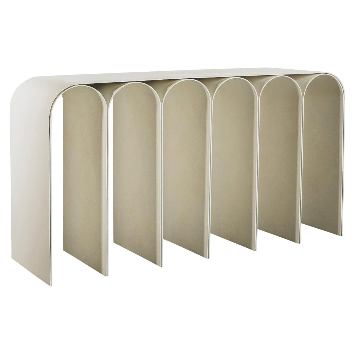 White Arch Console by Pietro Franceschini