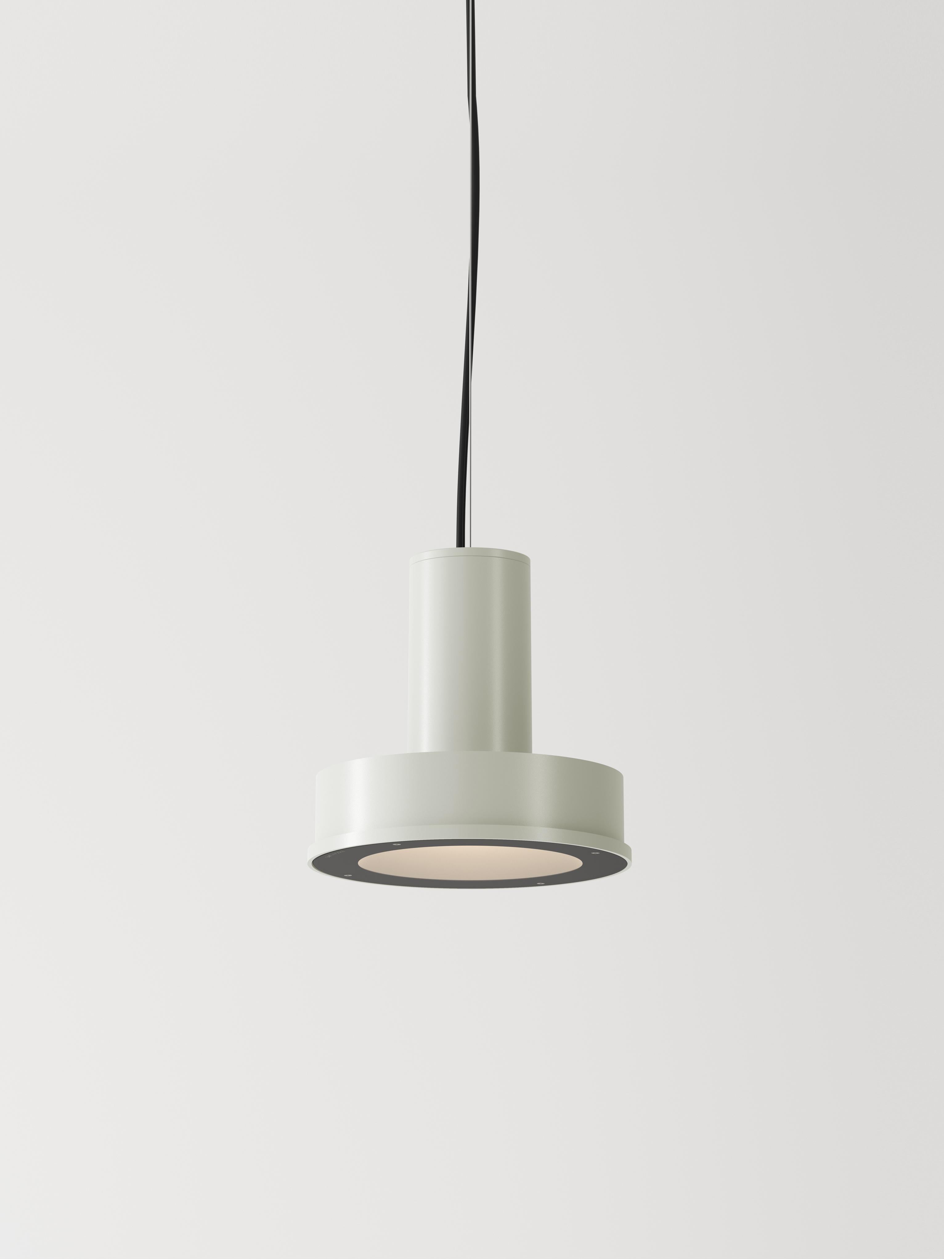 Moderne Lampe à suspension blanche Arne S Domus de Santa & Cole en vente