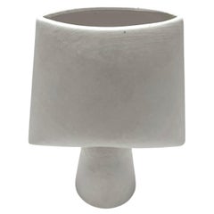 White Arrow Shape Danish Design Vase, China, Contemporary