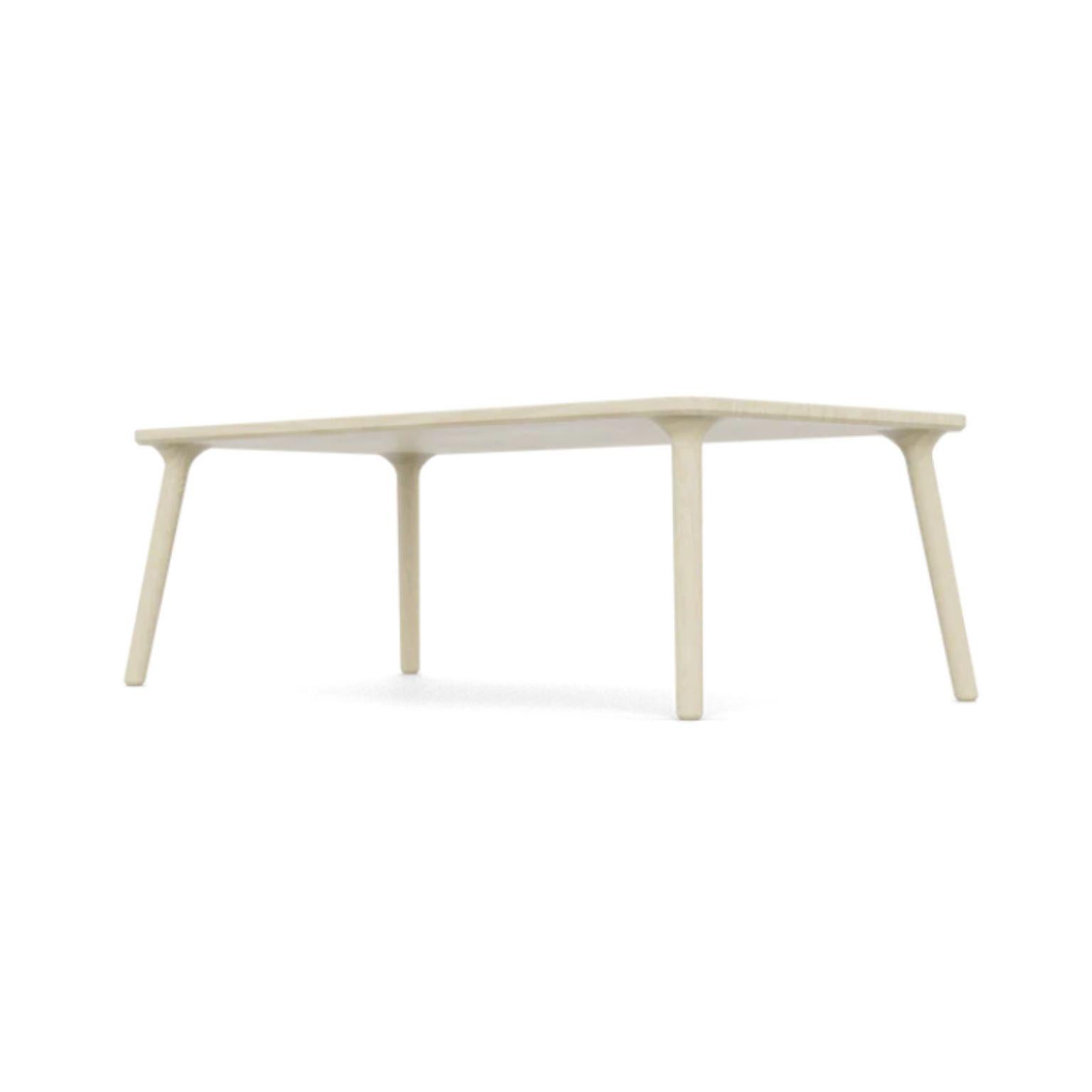 Américain Table basse en frêne blanc Mod 2 de Fernweh Woodworking en vente
