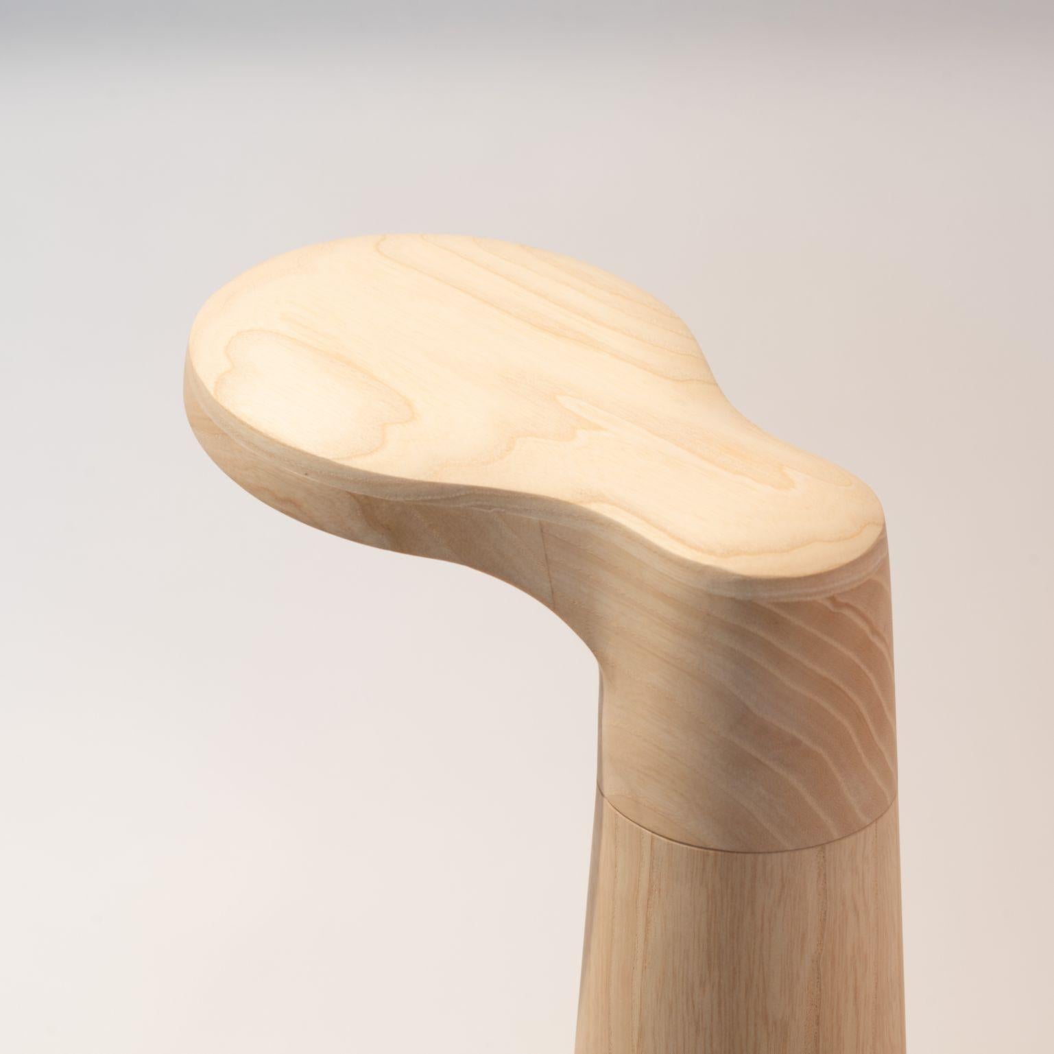 Italian White Ash, Studio Light by Isato Prugger For Sale