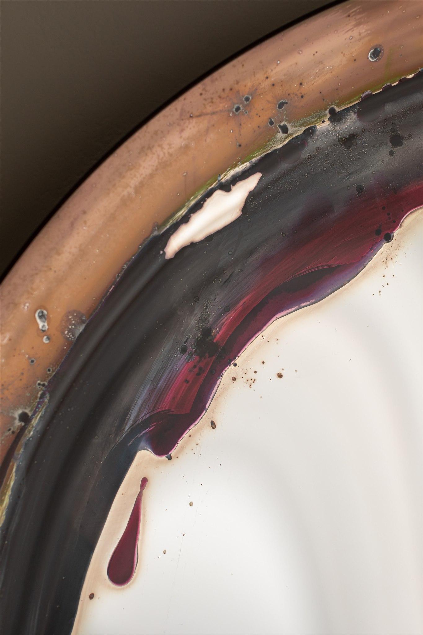 Specchio da parete Whiting Aura di OOM Contemporary Glass in vendita 3
