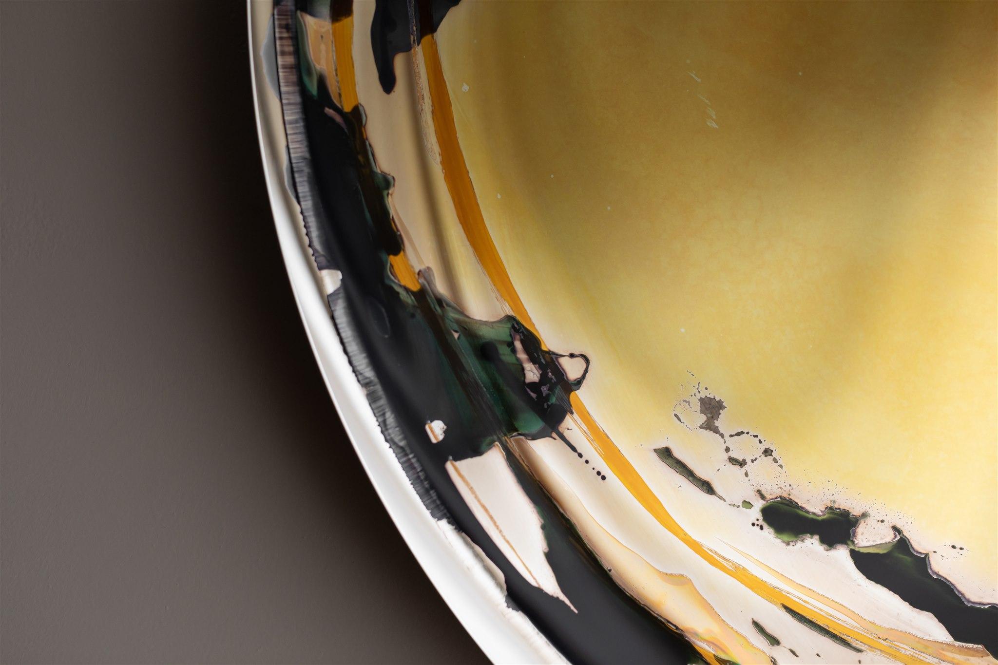 Specchio da parete Whiting Aura di OOM Contemporary Glass in vendita 3