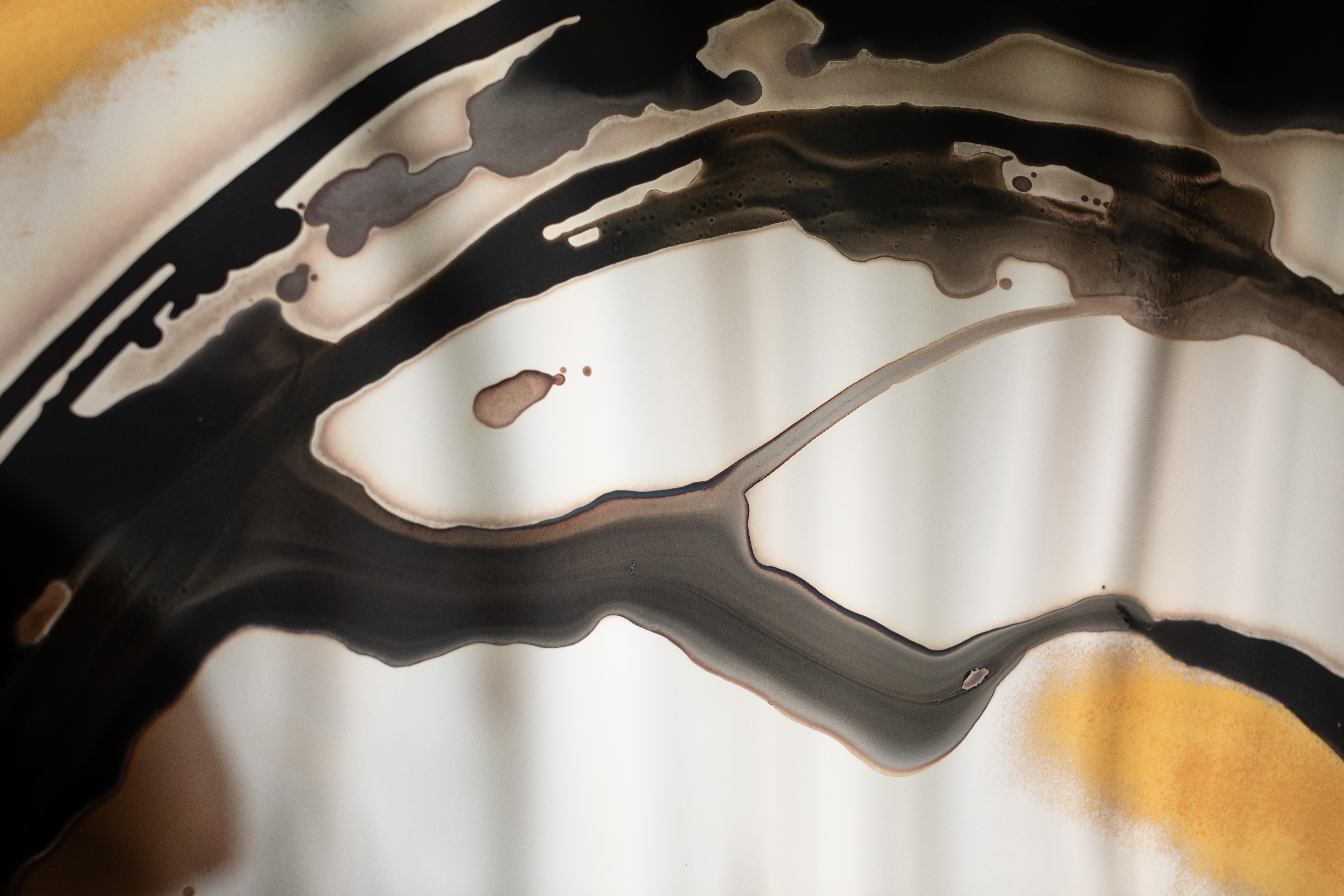 Specchio da parete Whiting Aura di OOM Contemporary Glass in vendita 6