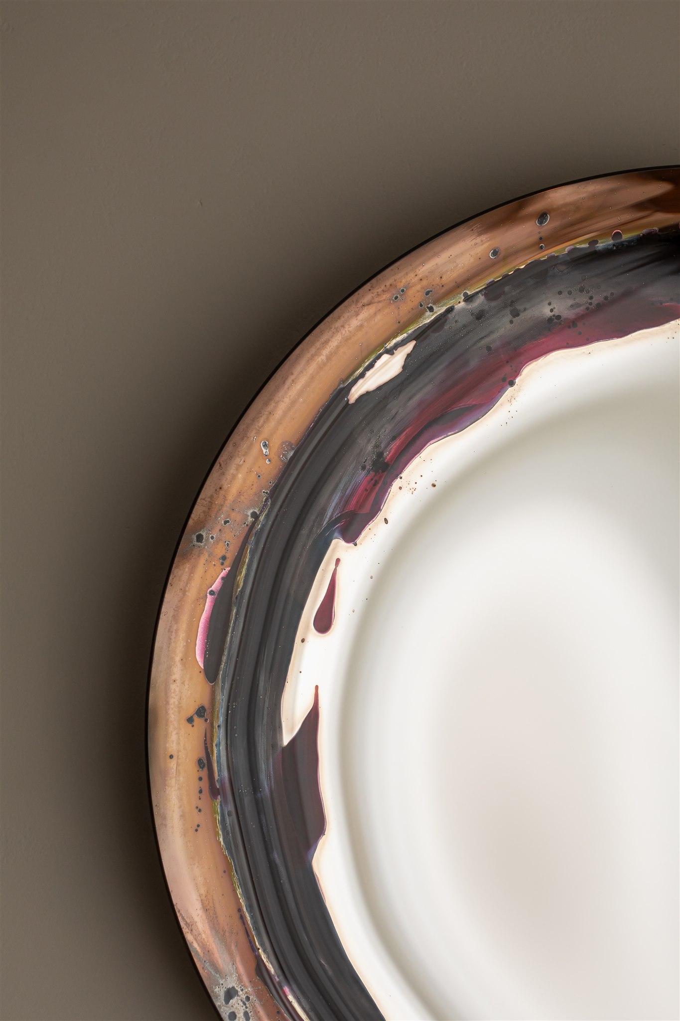 Altro Specchio da parete Whiting Aura di OOM Contemporary Glass in vendita
