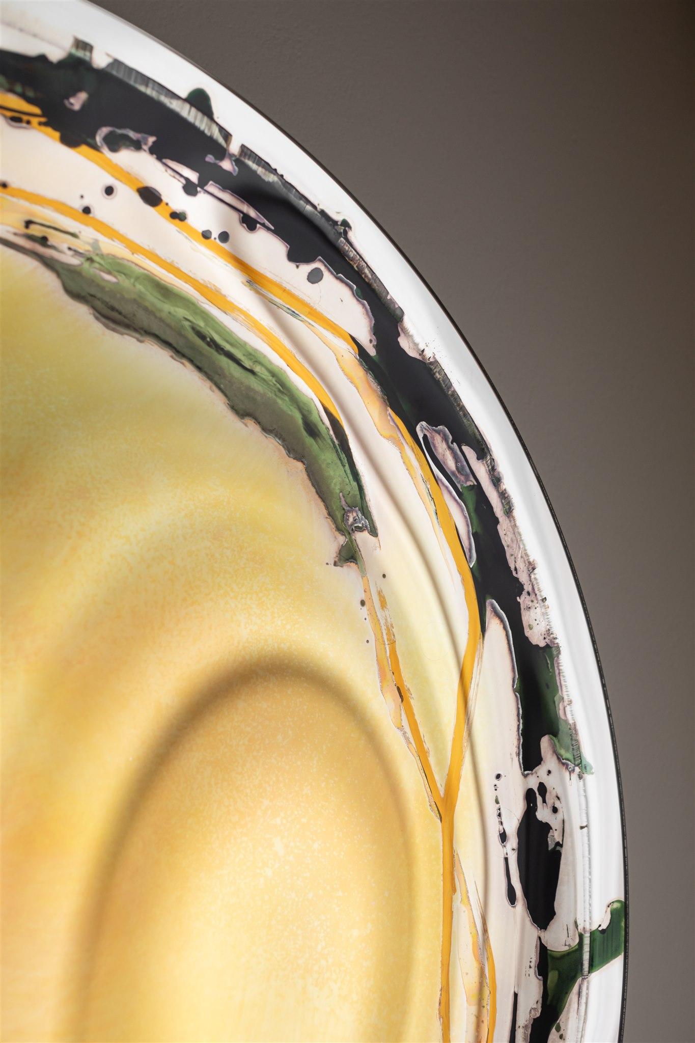 Specchio da parete Whiting Aura di OOM Contemporary Glass in vendita 1