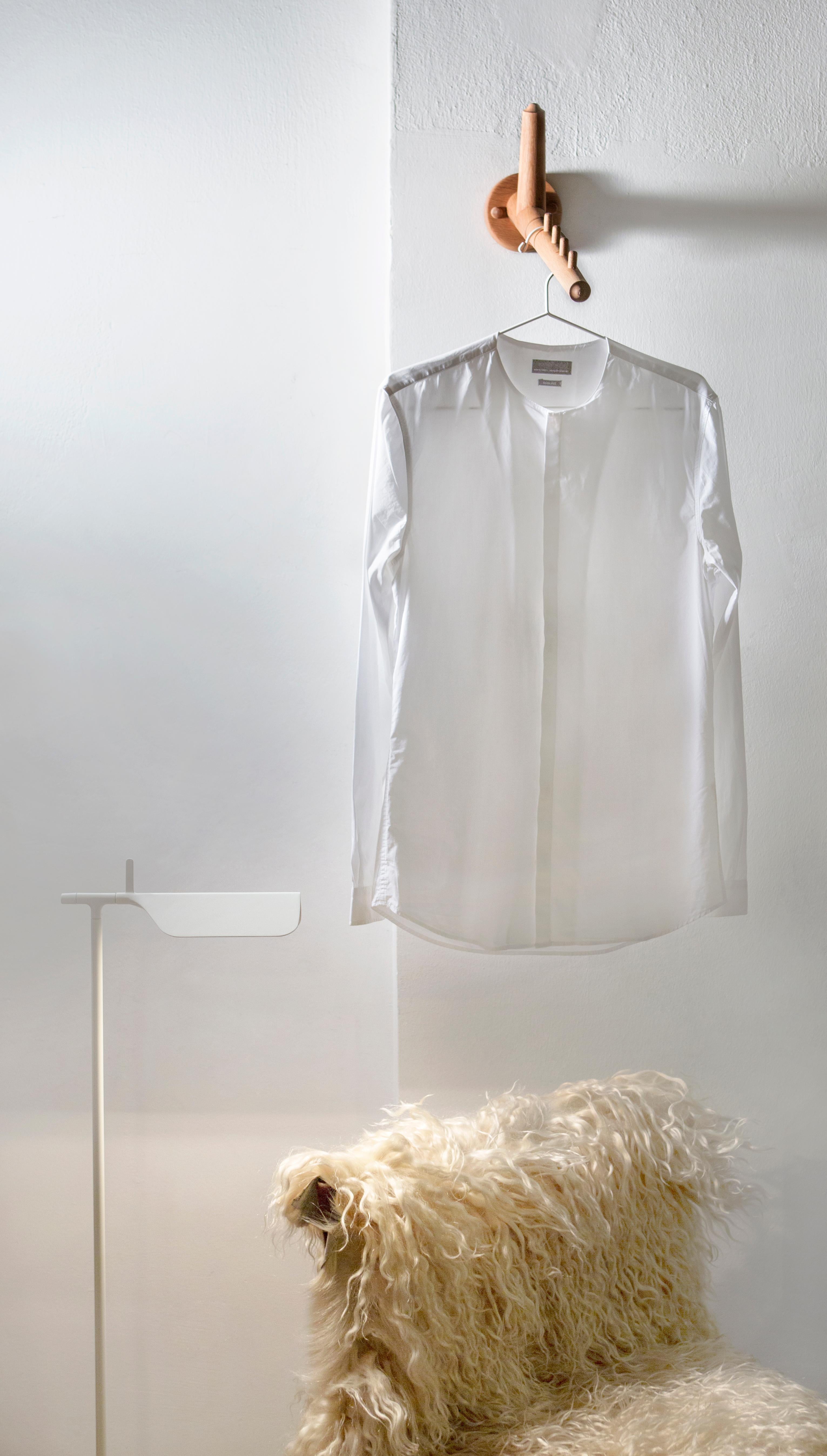 White Aves Hanger by Rectangle Studio For Sale 6
