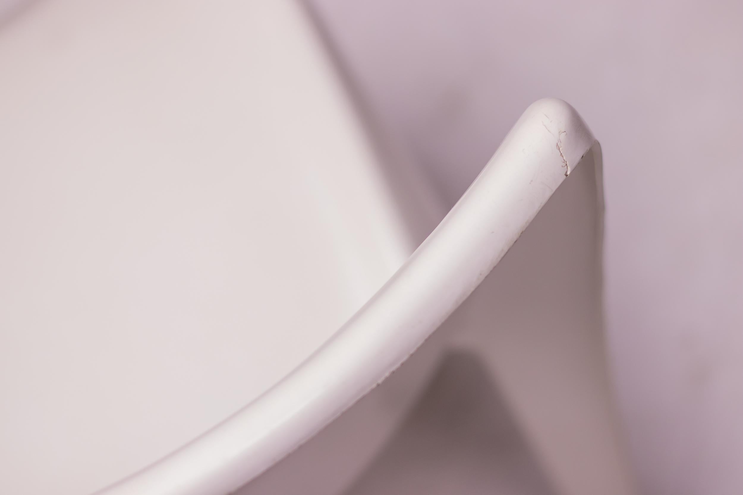 Mid-Century Modern White BA 1171 Chair by Helmut Bätzner for Bofinger For Sale