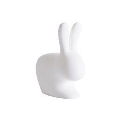 In Stock in Los Angeles, White Baby Rabbit Chair, Made in Italy