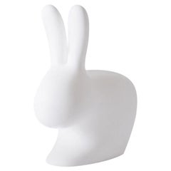 In Stock in Los Angeles, White Baby Rabbit Chair, Made in Italy