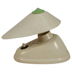 Lampada da tavolo o da parete in bachelite bianca, anni '60
