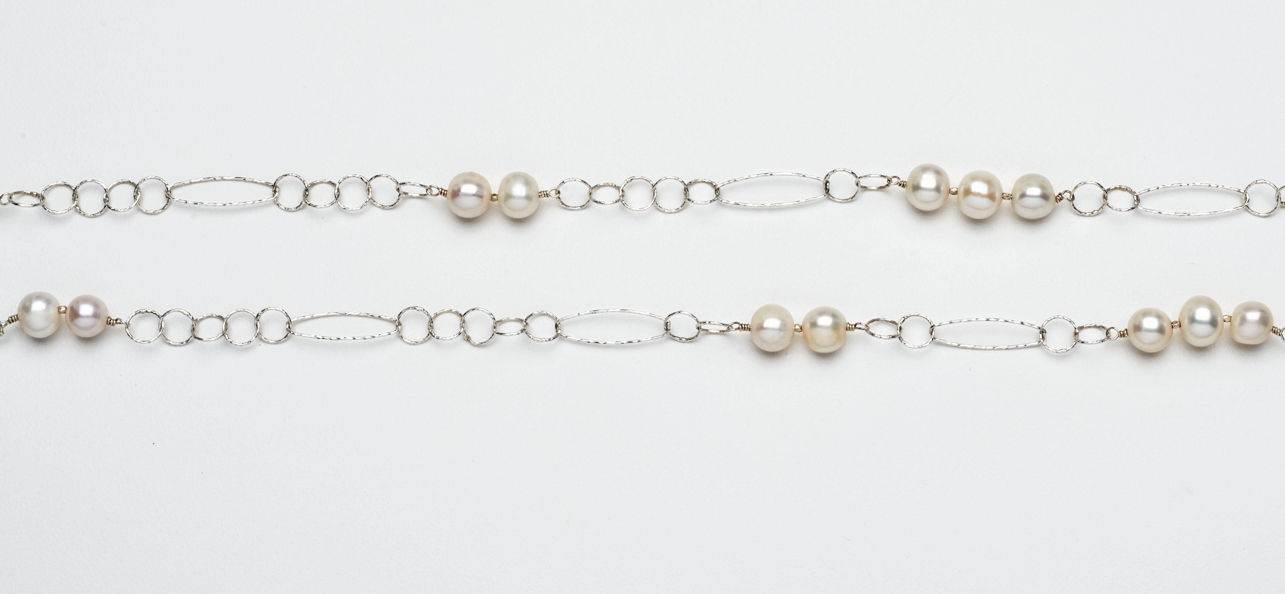 open pearl necklace