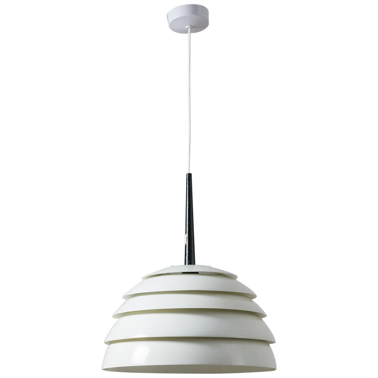 White Beehive Pendant by Hans-Agne Jakobsson, 1960s
