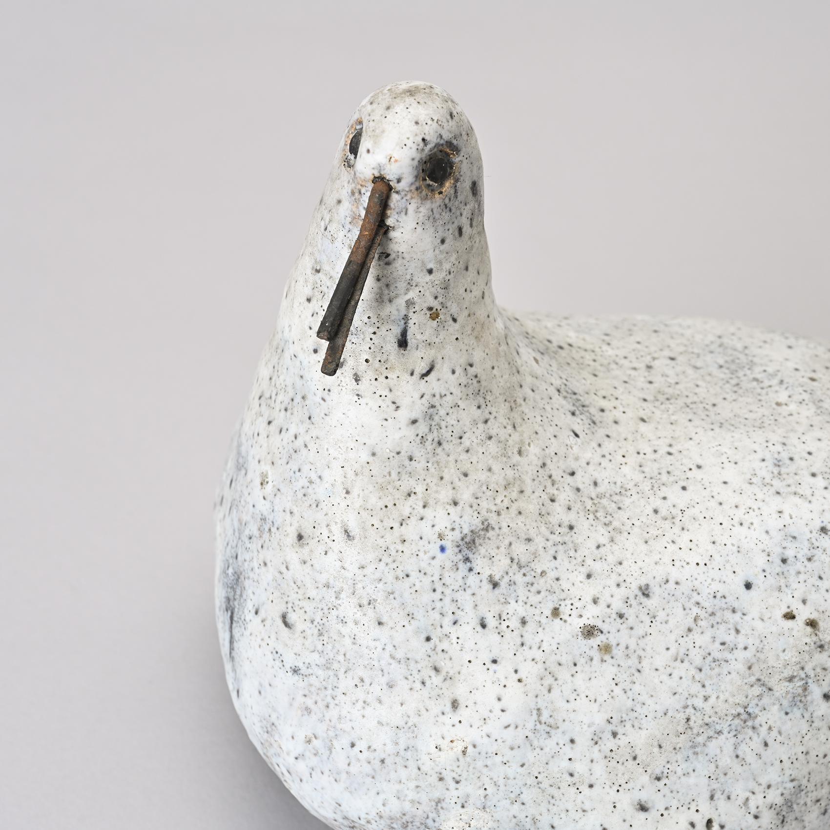 Mid-Century moderno Whiting Bird di Gérald Olivier, Svizzera, 1970 circa in vendita