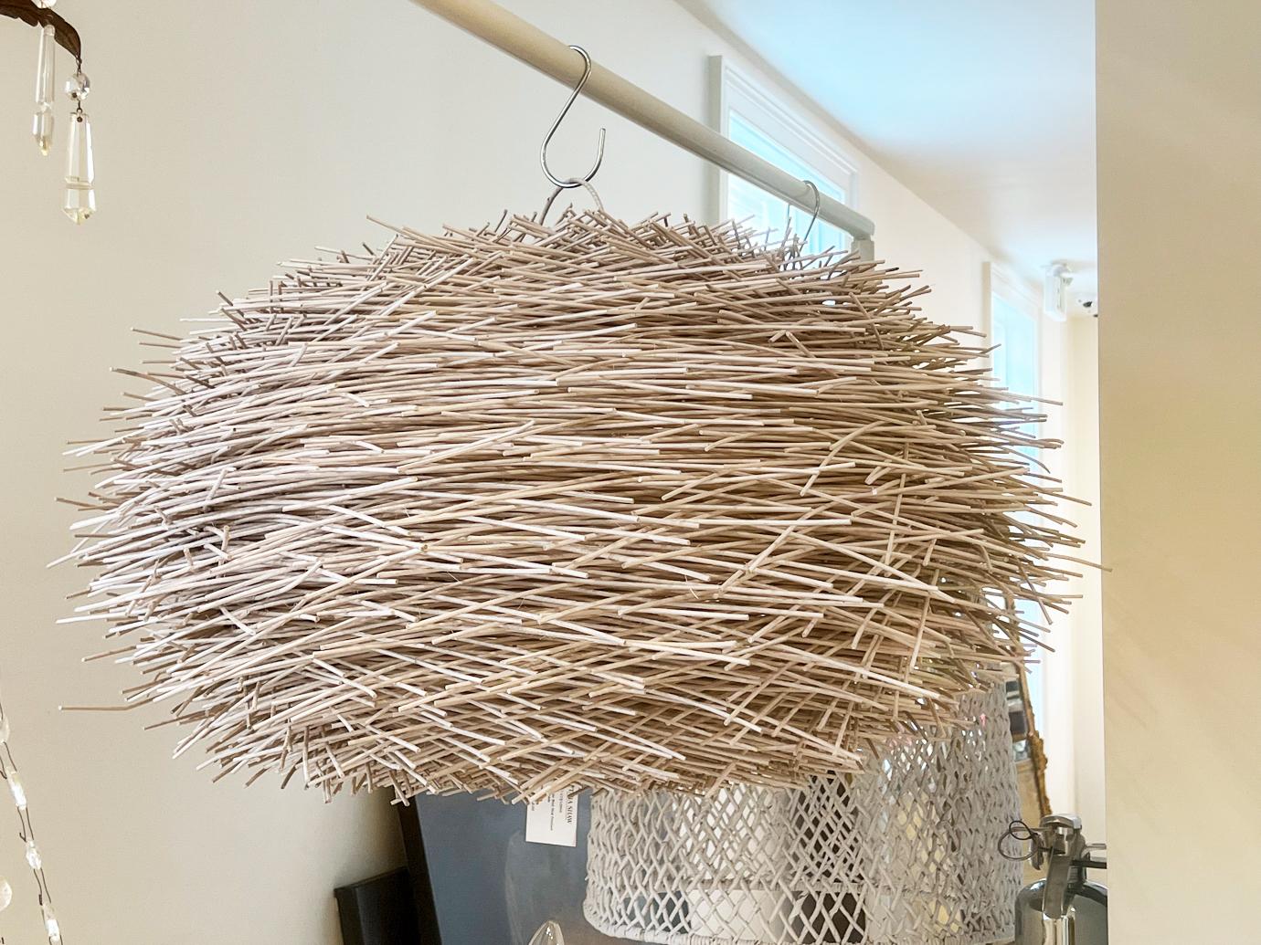bird nest lamp shade
