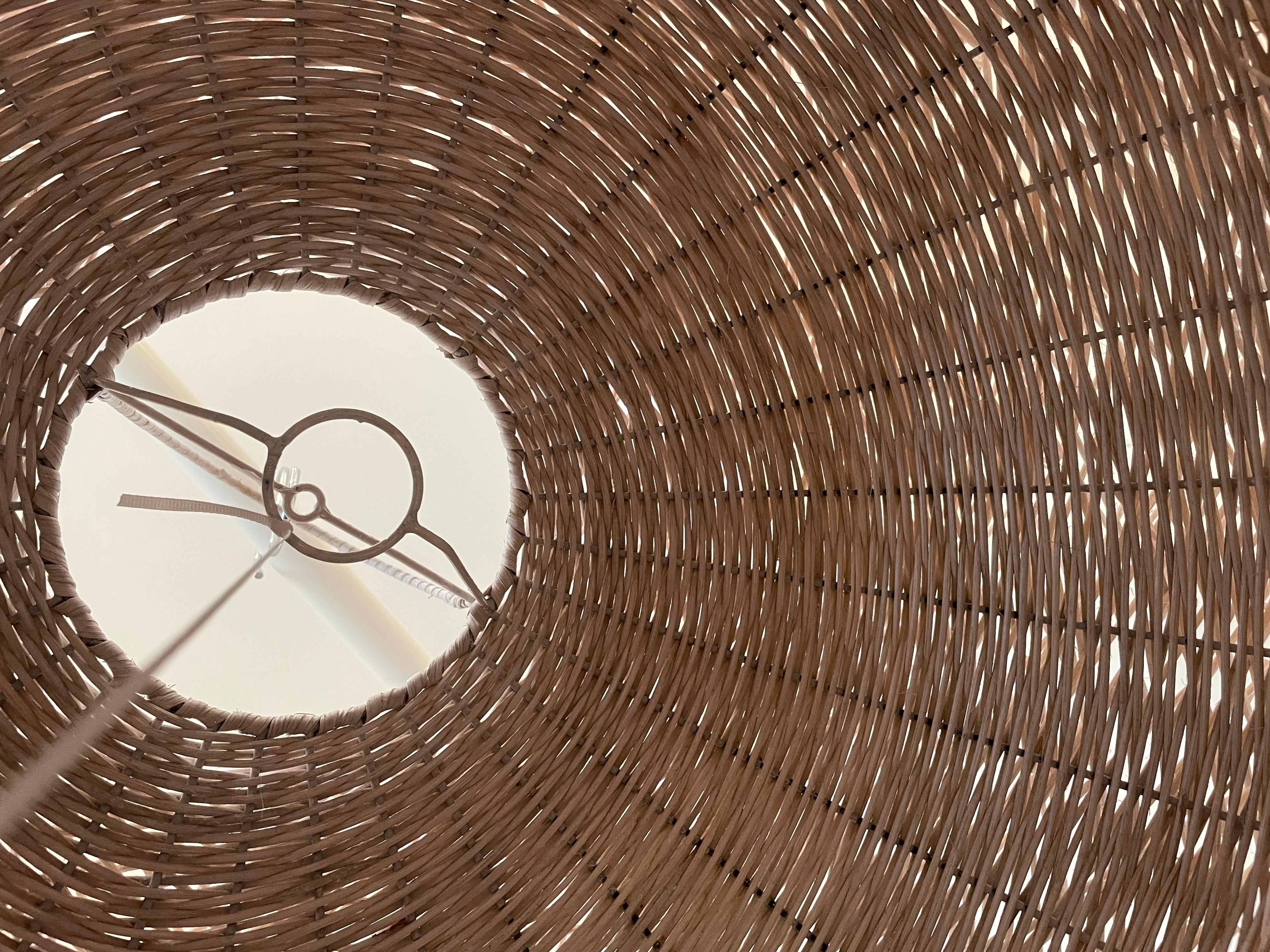 American White Birds Nest Pendant Shade
