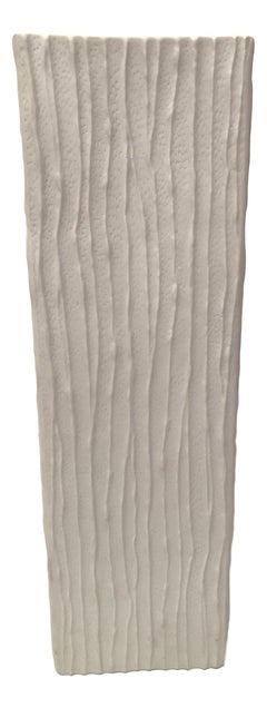 White Bisque Porcelain Vase CM Exclusive, Hutschenreuther Hohenberg, 1960s