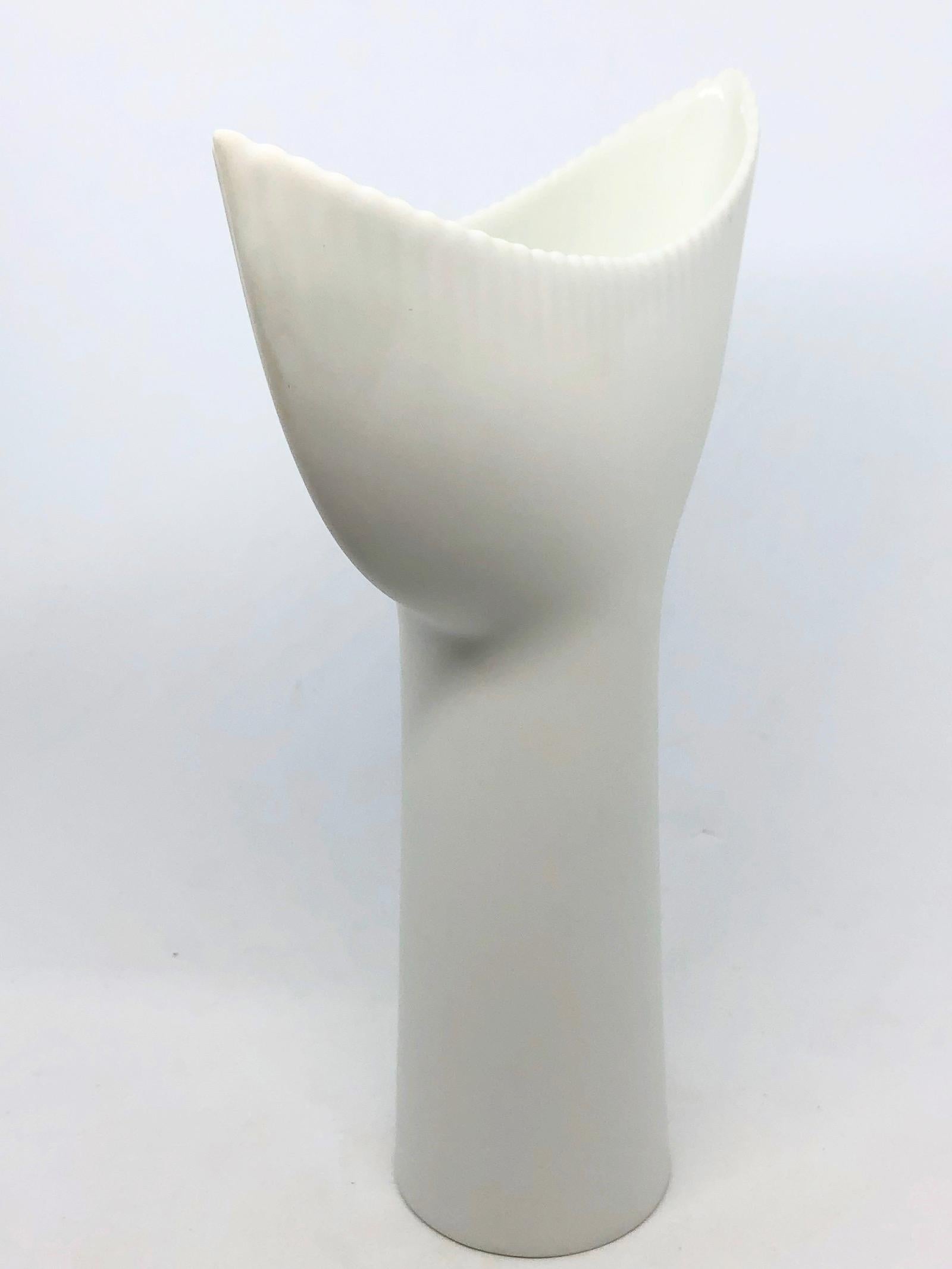White Bisque Vase by Tapio Wirkkala for Rosenthal Studio Line 1