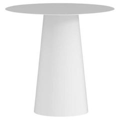 White Bistro Conic Dining Table