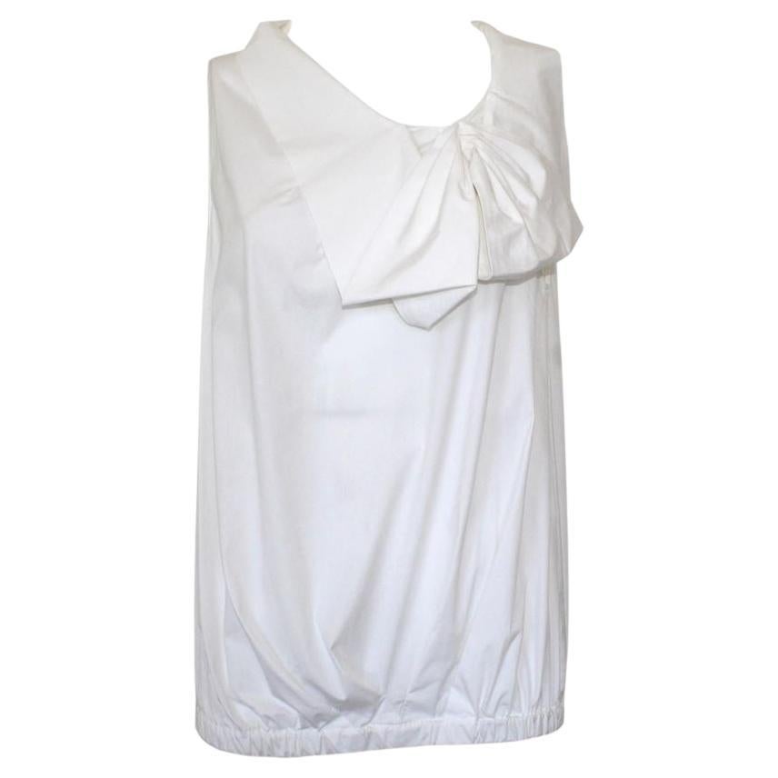 Aquilano Rimondi White blouse size 44 For Sale