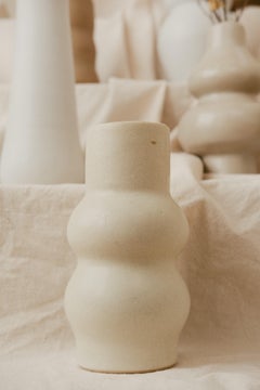 White Bone Femme II Vase by Camila Apaez