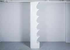 White Bookcase by Valerie Dubrocinskis for Rodier, FR