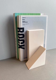 White Bookend Mould Project by Theodora Alfredsdottir