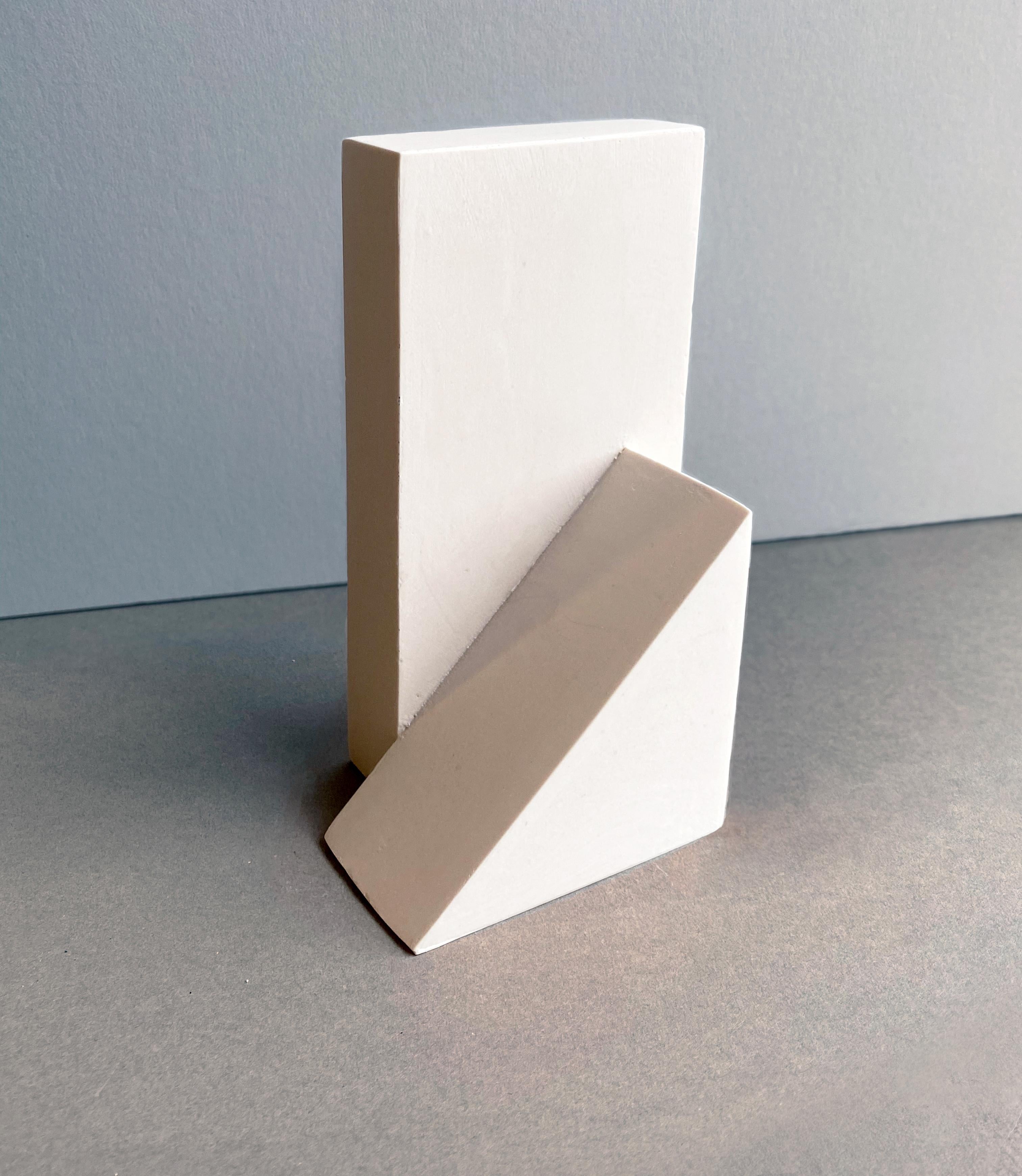 Modern White Bookend Mould Project by Theodora Alfredsdottir For Sale