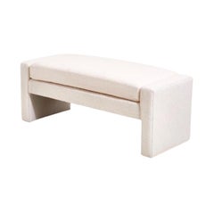 Banc Boucle blanc par Directional:: 1970