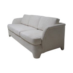 White Boucle Sofa, 1980s