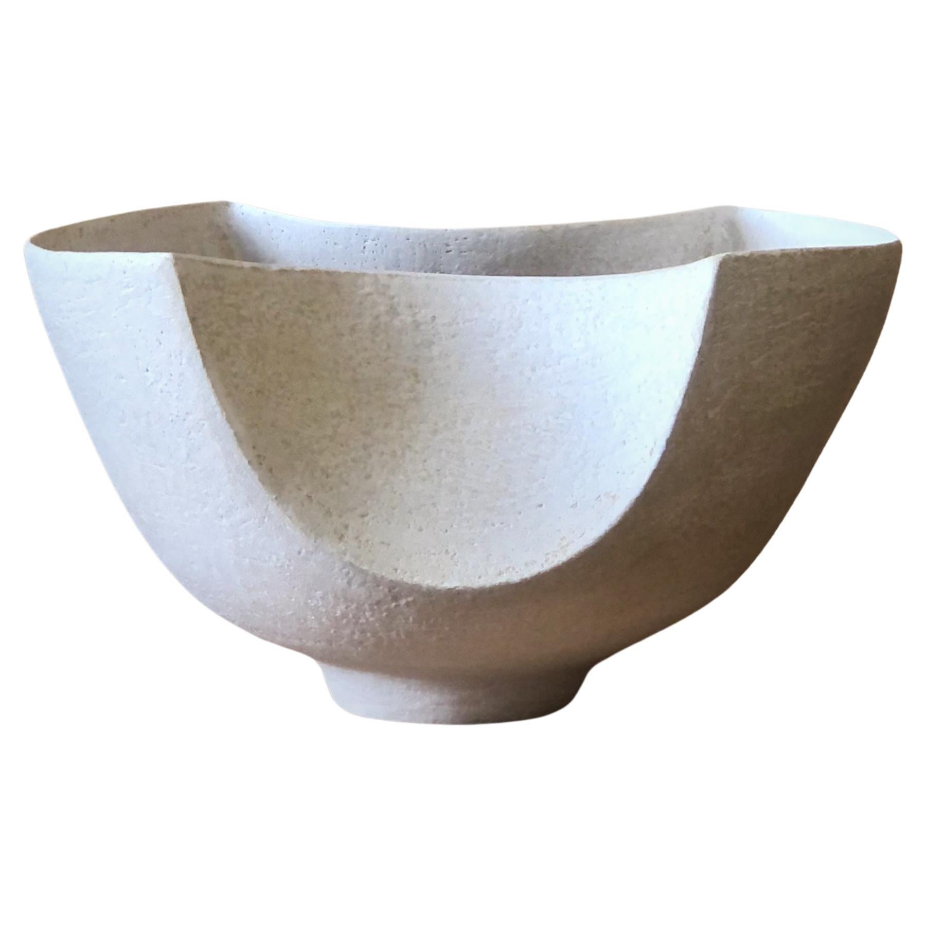 White Bowl by Sophie Vaidie For Sale