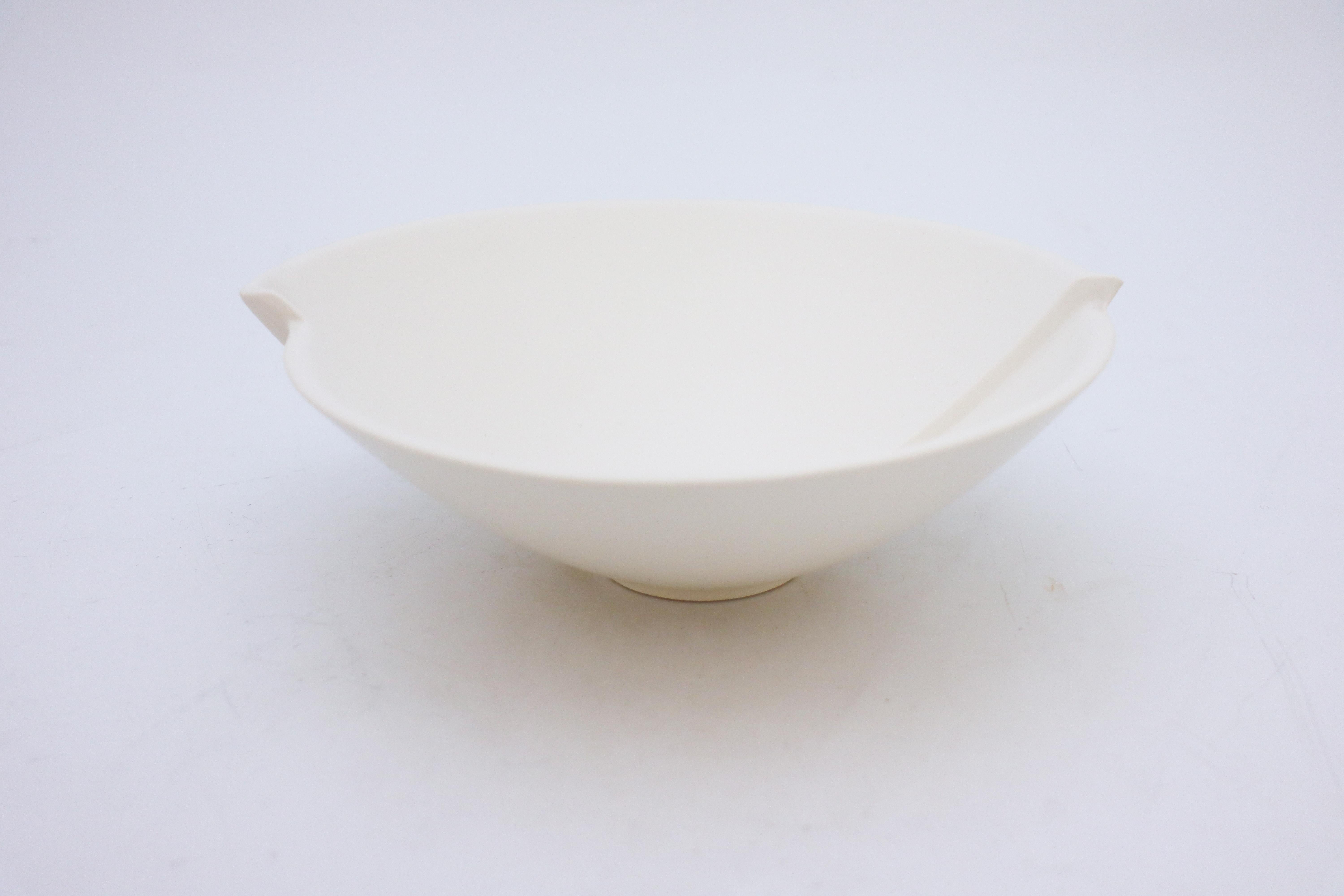 19th Century White Bowl 