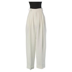 White boyfriend trouser ALEXANDRE VAUTHIER