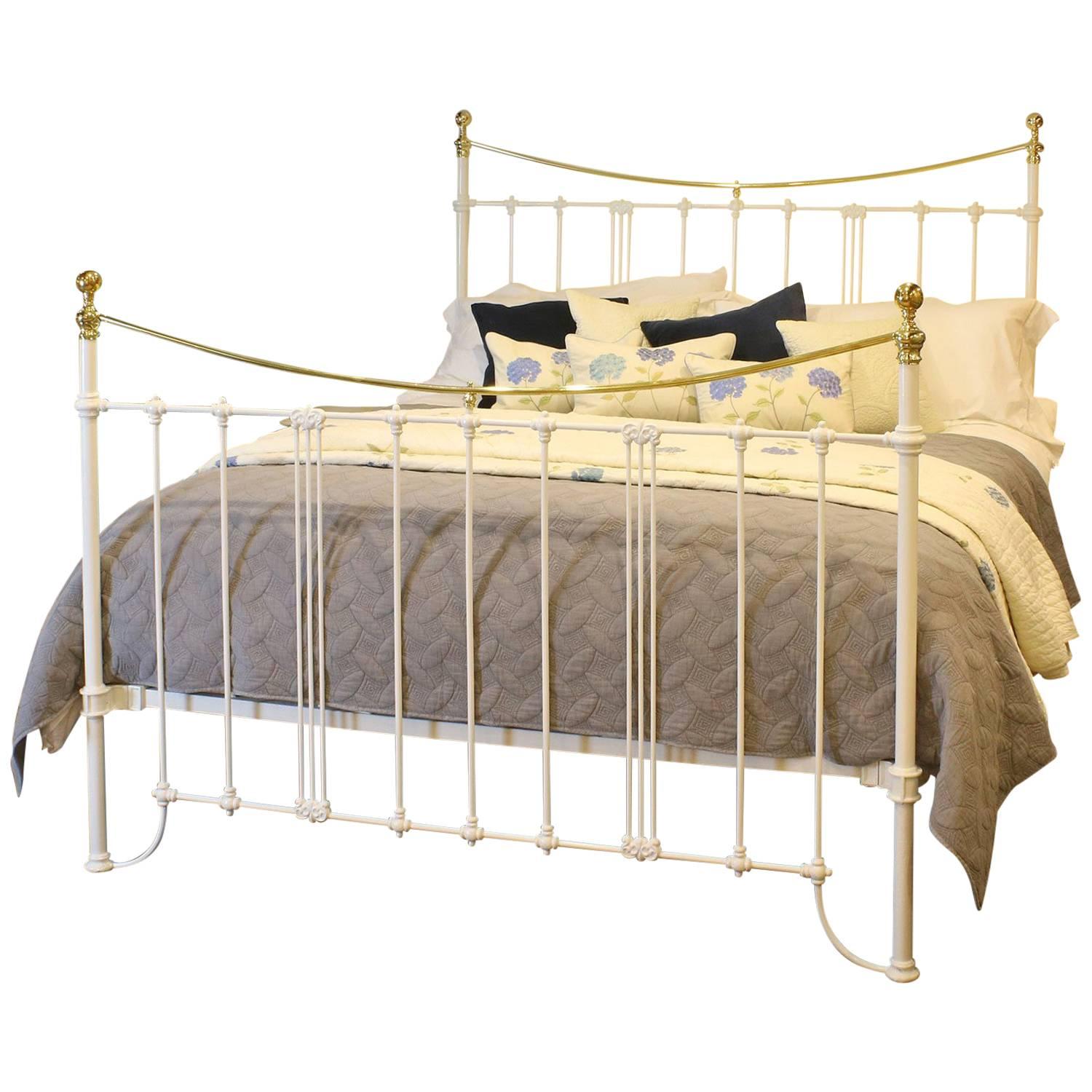 White Brass and Iron Bed, MSK48