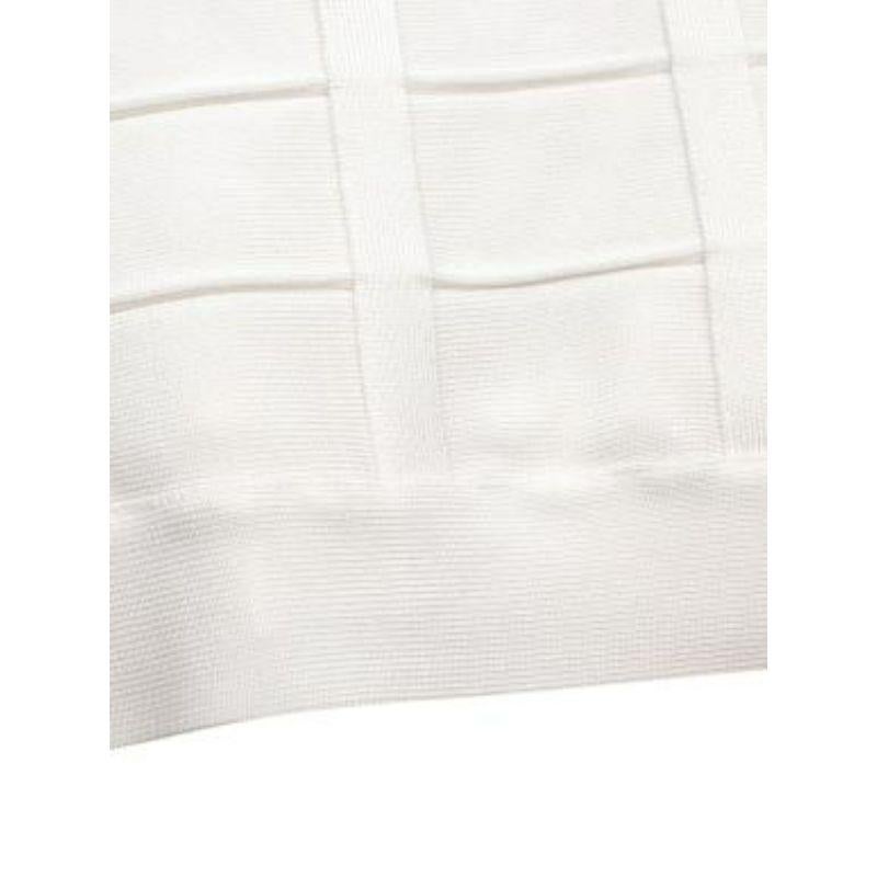 White Breanna Bandage Dress For Sale 1