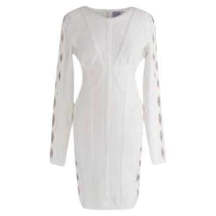 White Breanna Bandage Dress