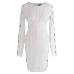 White Breanna Bandage Dress