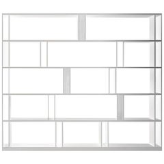 In Stock in Los Angeles, White Brera Bookcase, by Lievore Altherr Molina