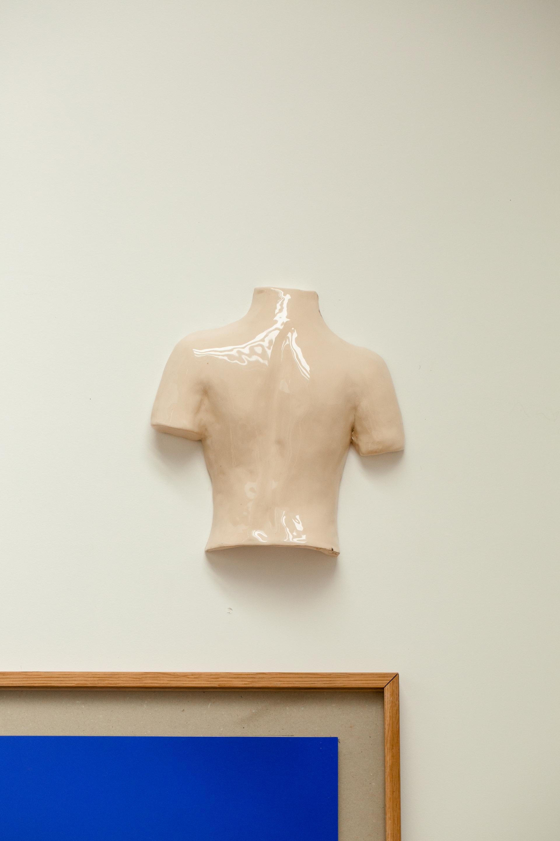 White Brut Body Sconces by Di Fretto For Sale 5