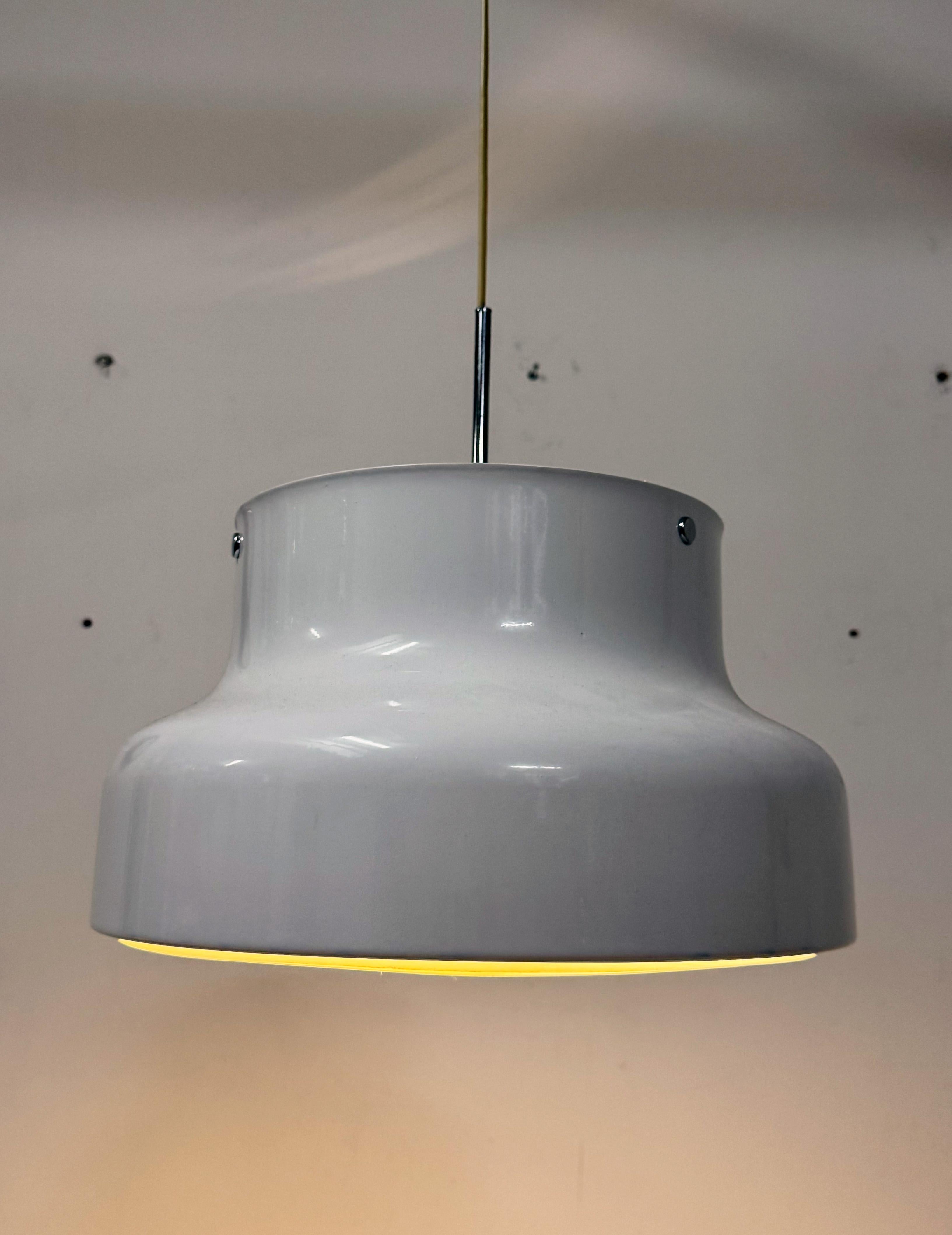 Lámpara colgante Bumling blanca de Atelje Lyktan en venta 3
