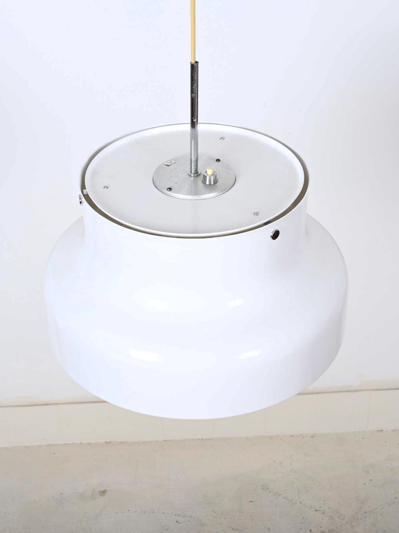 Lámpara colgante Bumling blanca de Atelje Lyktan Escandinavo moderno en venta