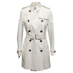 Burberry doppiopetto con cintura taglia US 4