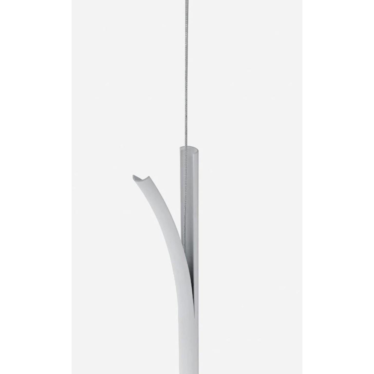 White Cana Pendant Lamp by Wentz In New Condition For Sale In Geneve, CH