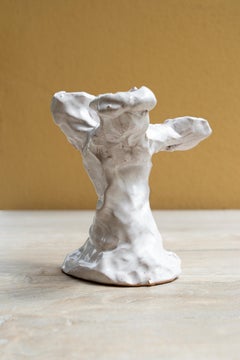 Weißer Kandelaber von Daniele Giannetti