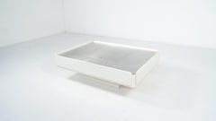 White Caori Coffee Table by Vico Magistretti for Gavina, Italy, 1960s