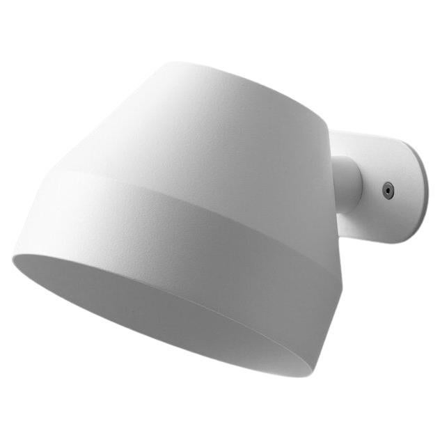 White Cap Wall Lamp by +kouple For Sale