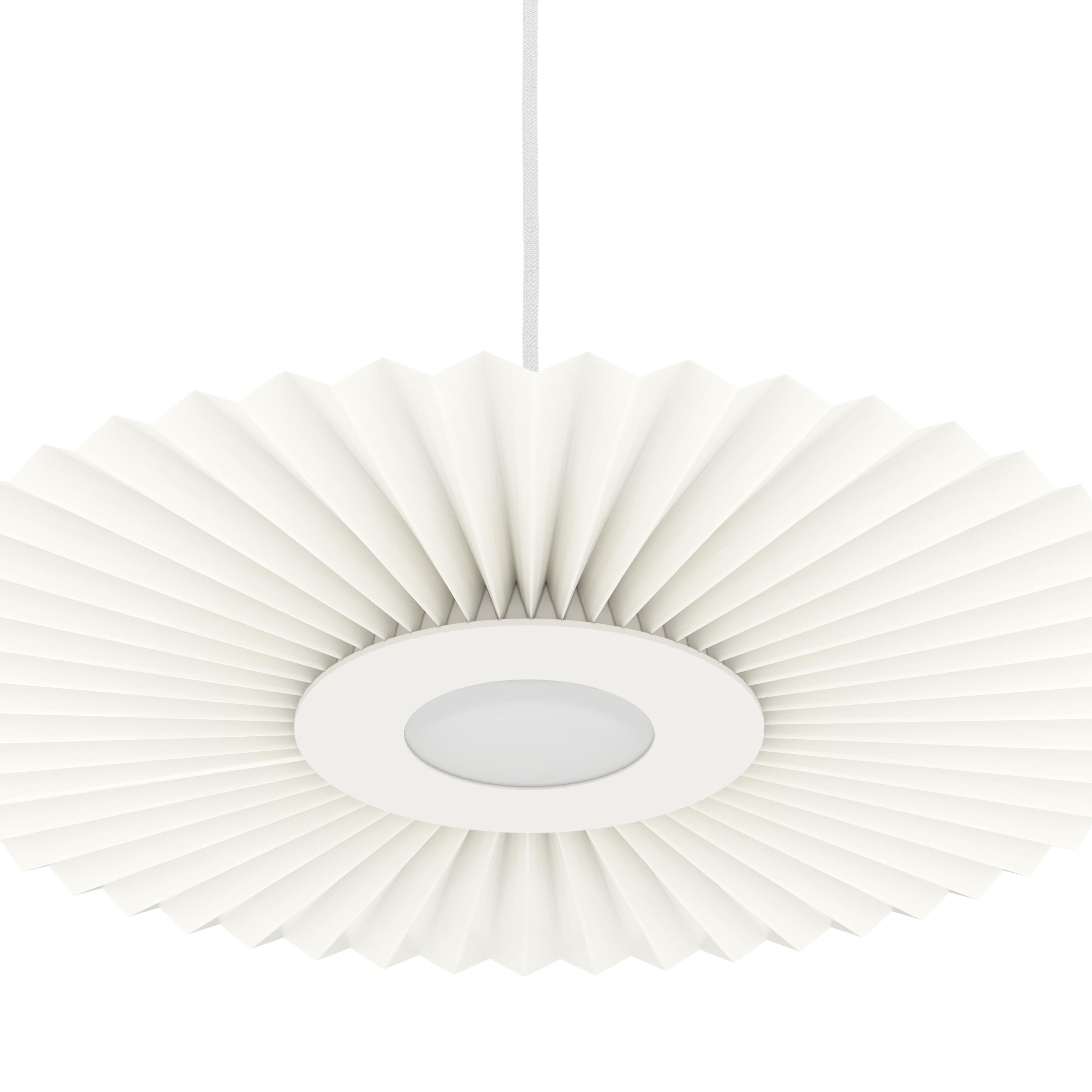 Postmoderno Lampada a sospensione Carmen White S 50 di HARTO in vendita