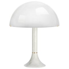 White Carrara Marble Bloomsbury Table Lamp by CTO Lighting