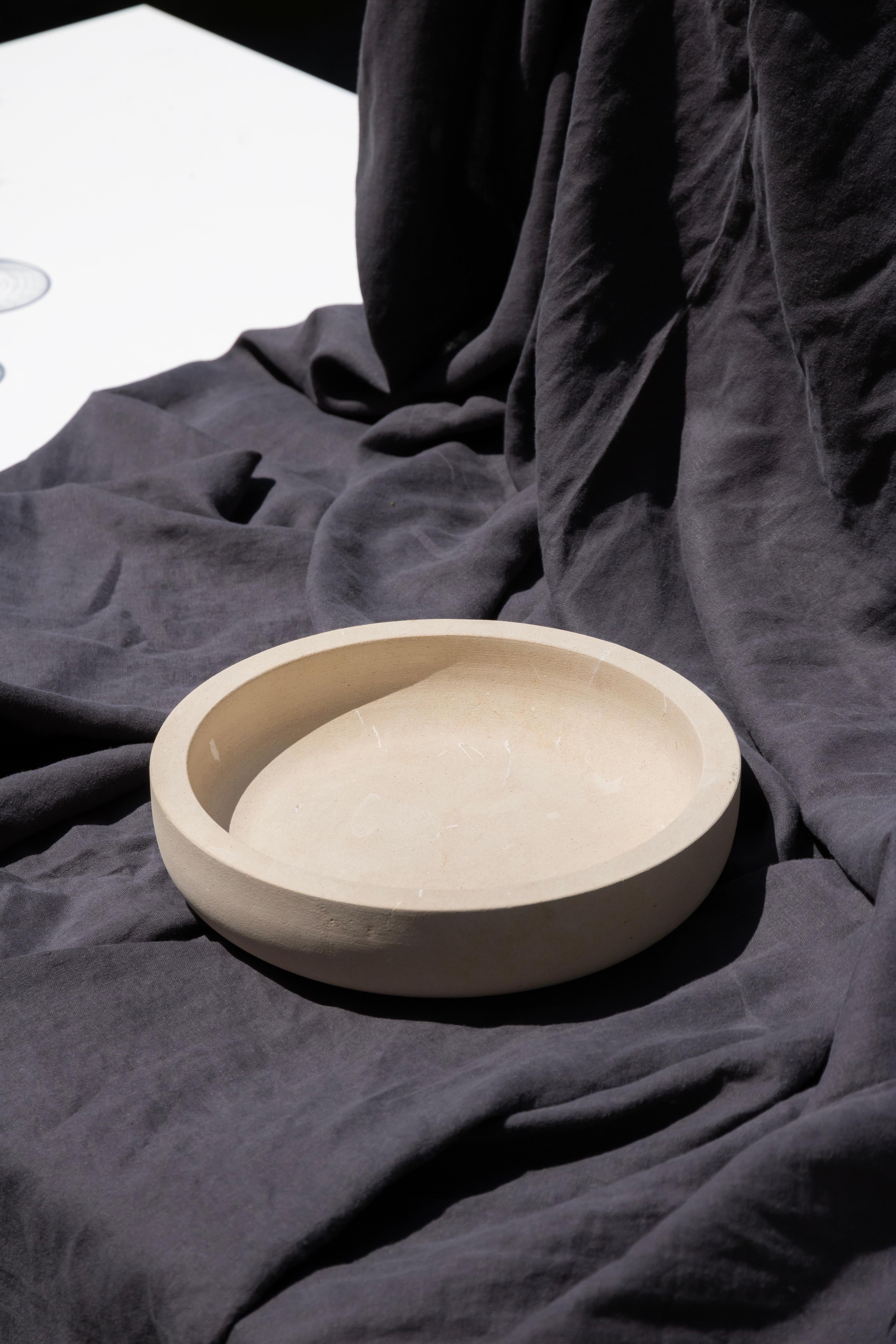 Ciotola Diogenèa in marmo bianco di Carrara di Studio A In condizioni Nuovo in vendita a Geneve, CH
