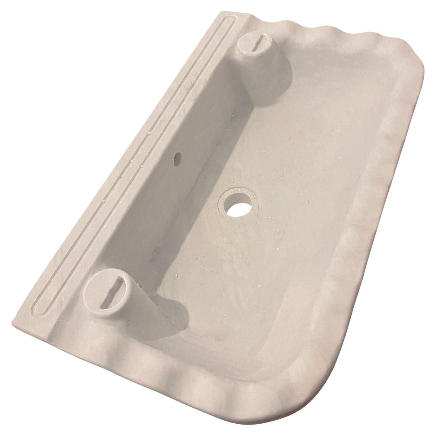 White Carrara Marble Stone Sink Basin